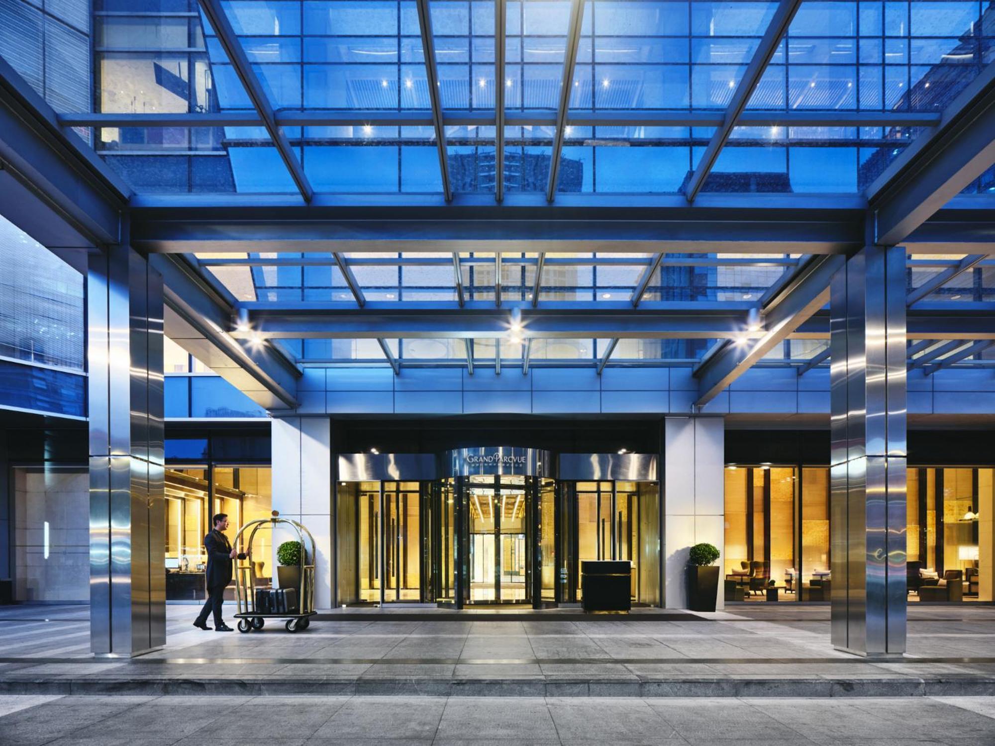Grand Parcvue Hotel Residence Chengdu Exterior photo